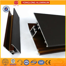 T5/T6 산업용 알루미늄 프로파일 풍부한 목재 패턴 UV 보호