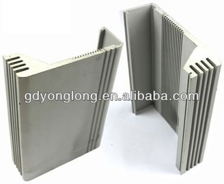 전기 방열판 알루미늄 미늘창 단면도를 위한 OEM 알루미늄 밀어남 단면도