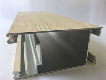 질 가벼운 목제 끝 알루미늄 단면도 창과 문틀을 위한 내밀린 알루미늄 관